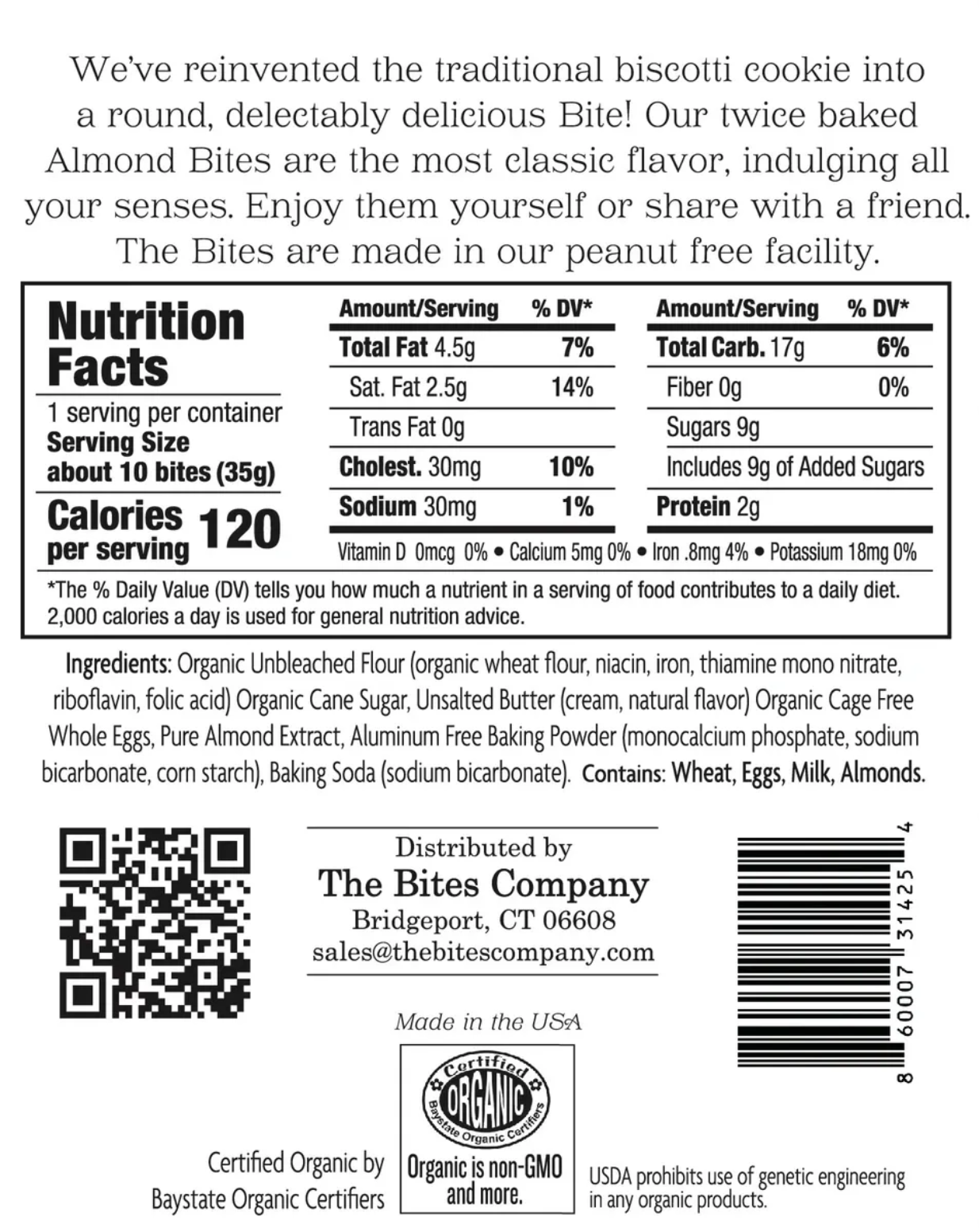 Almond Bites To Go!