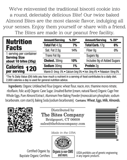 Almond Bites To Go!